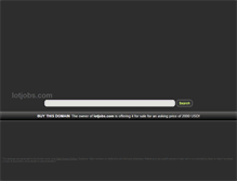 Tablet Screenshot of lotjobs.com